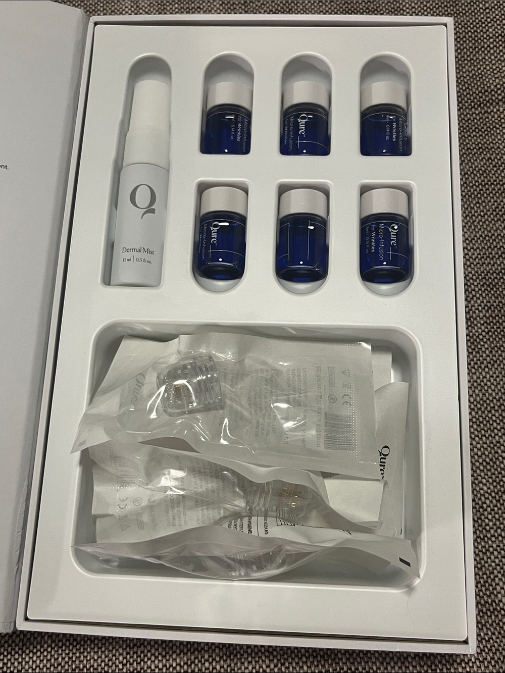 NWT Qure Micro-Infusion Facial System - 3 Month Bundle - Picture 3 of 4